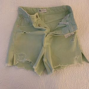 Summer Shorts ZARA Cut offs with Tags